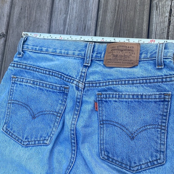 Vintage High Rise Orange Tab Levi’s - Picture 2 of 7